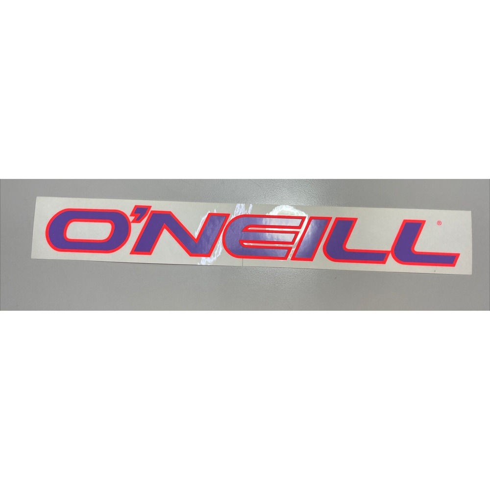 NEW ONEILL ‎ VINTAGE 90'S SURFBOARD SKATEBOARD SURF STICKER 13"
